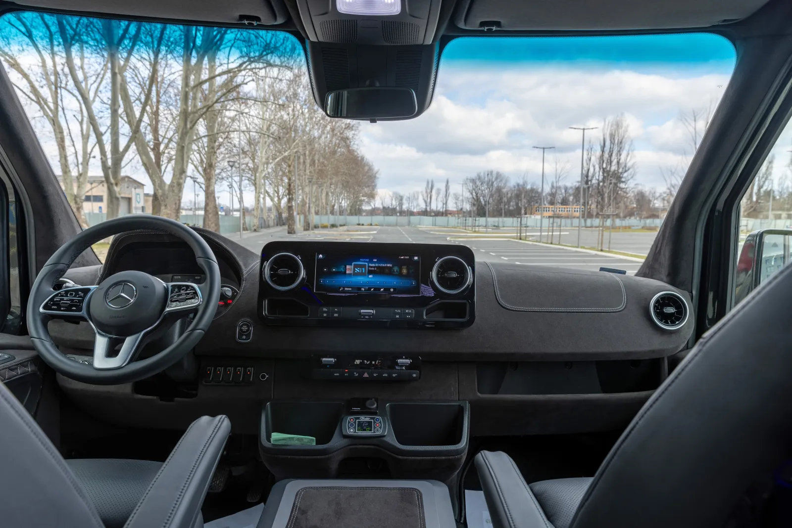 Mercedes-Benz Sprinter enterijer detalj